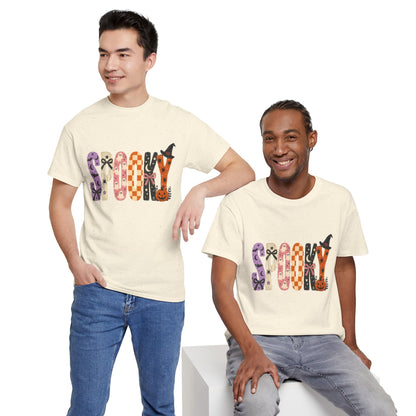 Spooky Halloween Spooky Letters Tee