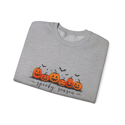 Spooky Season Pumpkin Crewneck Sweatshirt