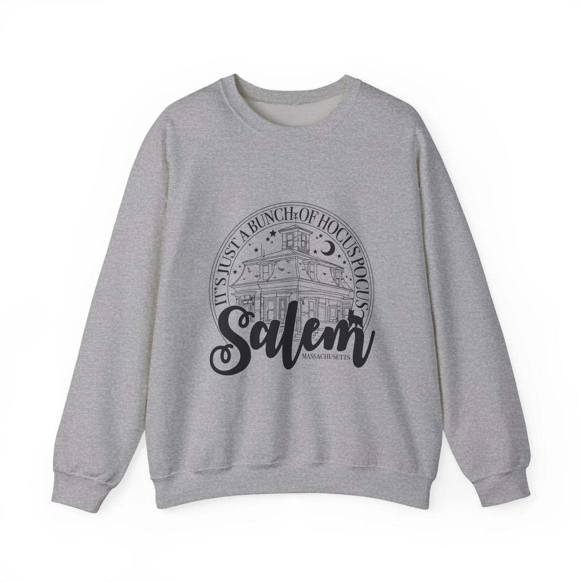 Salem Haunted House Crewneck Sweatshirt