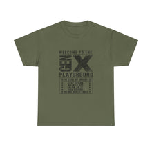 T-Shirt — 'Welcome to the Gen X Playground' Graphic Tee