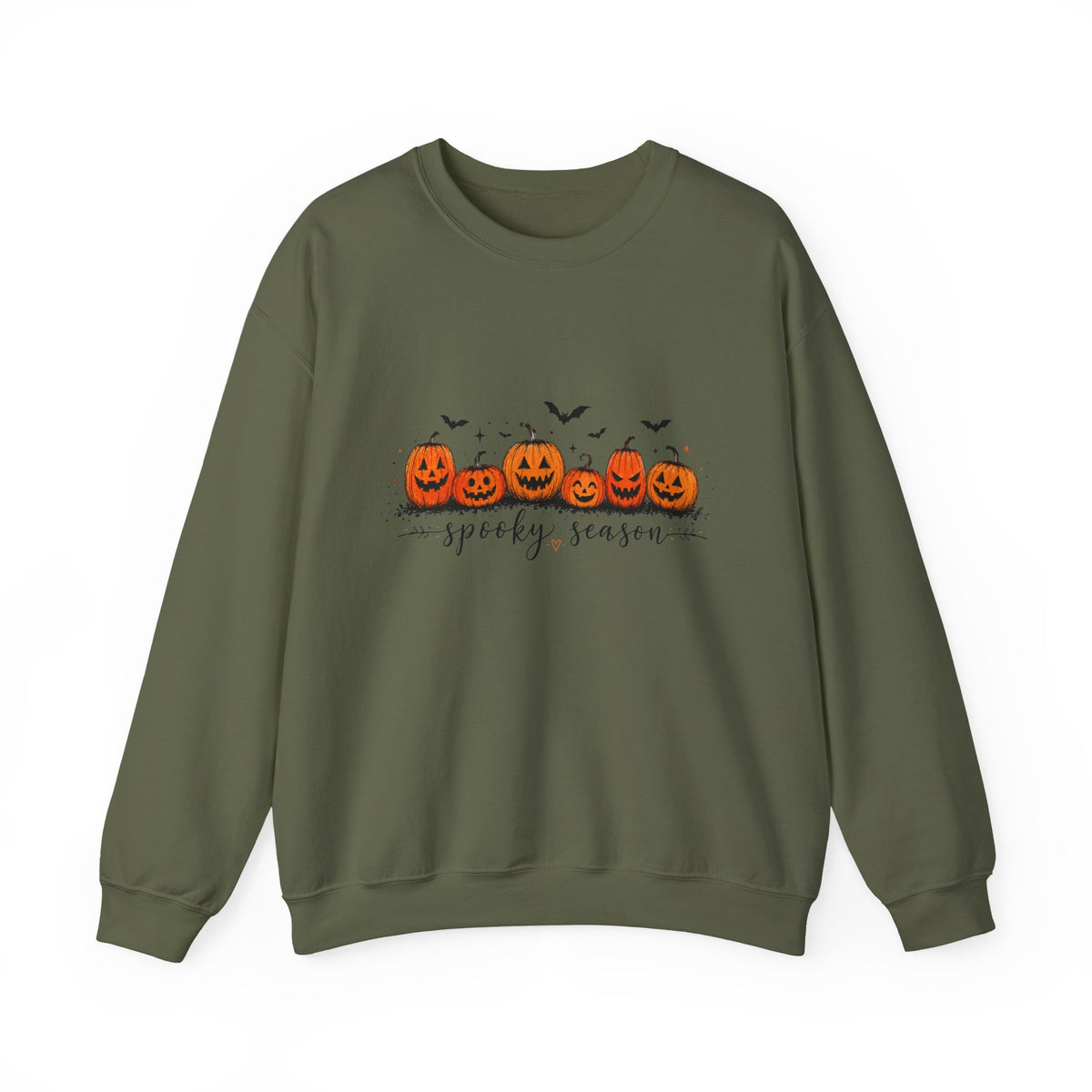 Spooky Season Pumpkin Crewneck Sweatshirt