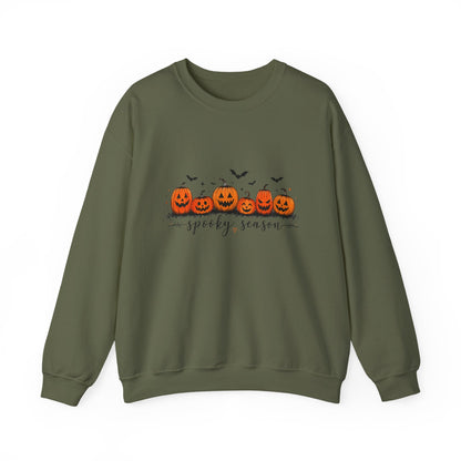 Spooky Season Pumpkin Crewneck Sweatshirt