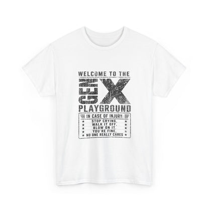 T-Shirt — 'Welcome to the Gen X Playground' Graphic Tee