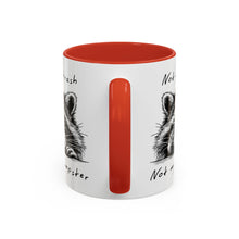 Not My Trash Not My Dumpster Raccoon Accent Coffee Mug