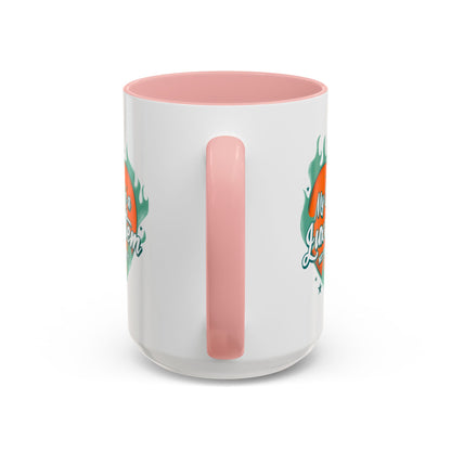 Customizable Accent Coffee Mug — "My Energy Is a Luxury Item" Heart Design