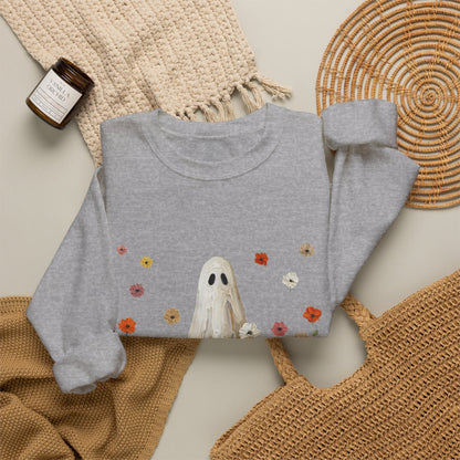 Ghost in Wildflowers Crewneck Sweatshirt
