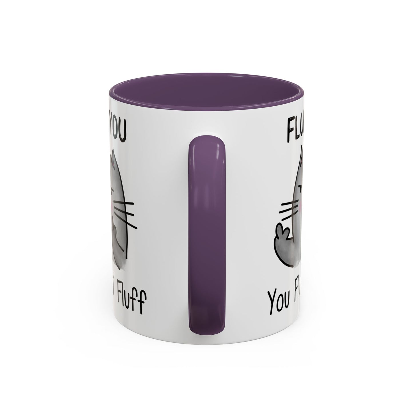 Customizable Fluff You - Accent Coffee Mug (11, 15oz)