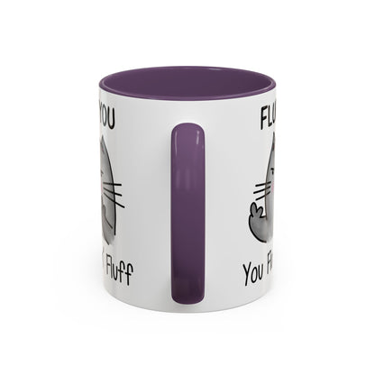 Customizable Fluff You - Accent Coffee Mug (11, 15oz)