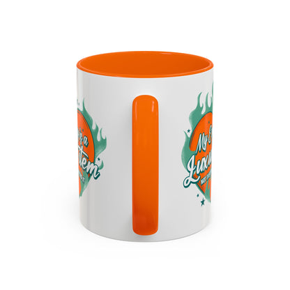 Customizable Accent Coffee Mug — "My Energy Is a Luxury Item" Heart Design