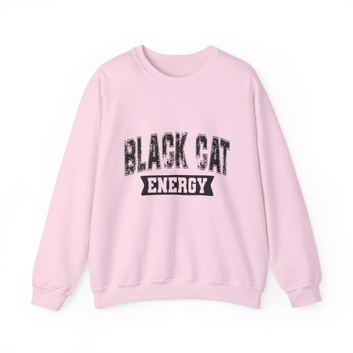 Black Cat Energy Crewneck Sweatshirt