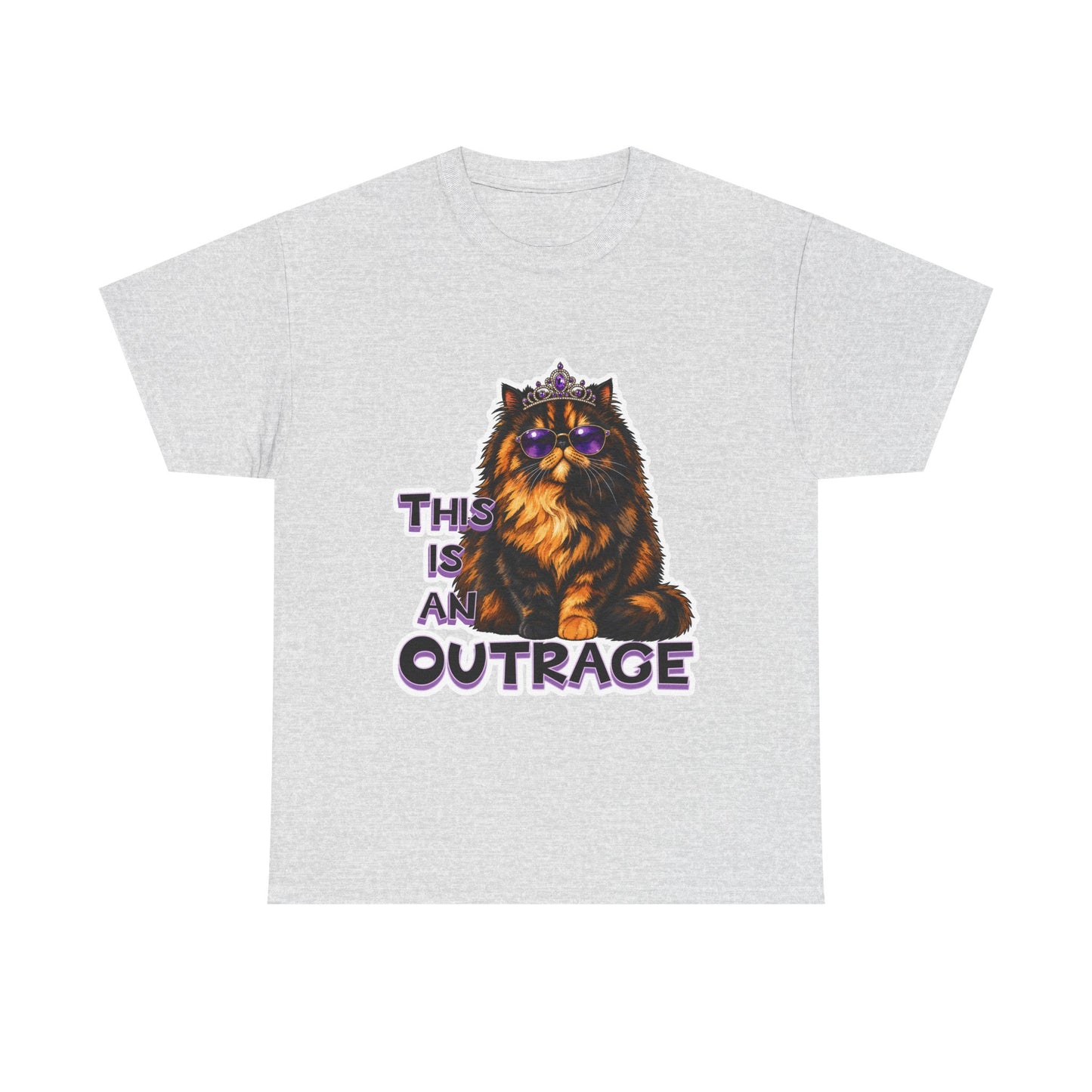 This is an Outrage - Unisex Heavy Cotton Tee