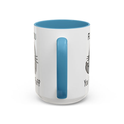 Customizable Fluff You - Accent Coffee Mug (11, 15oz)
