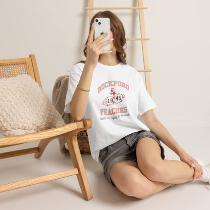T-Shirt — Peaches 1945 Vintage Softball Retro Graphic Tee
