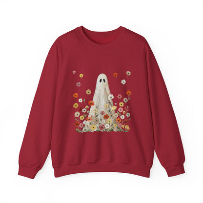 Ghost in Wildflowers Crewneck Sweatshirt