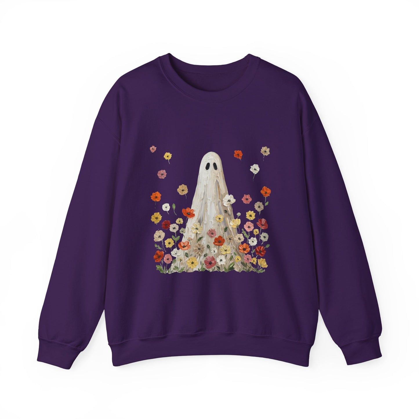 Ghost in Wildflowers Crewneck Sweatshirt