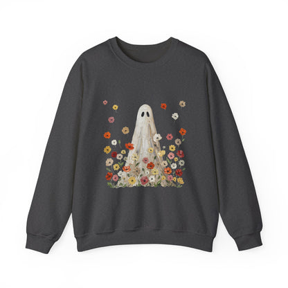 Ghost in Wildflowers Crewneck Sweatshirt