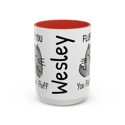 Customizable Fluff You - Accent Coffee Mug (11, 15oz)