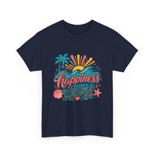 Happiness Comes in Waves T-Shirt — Beachy Summer Graphic Tee