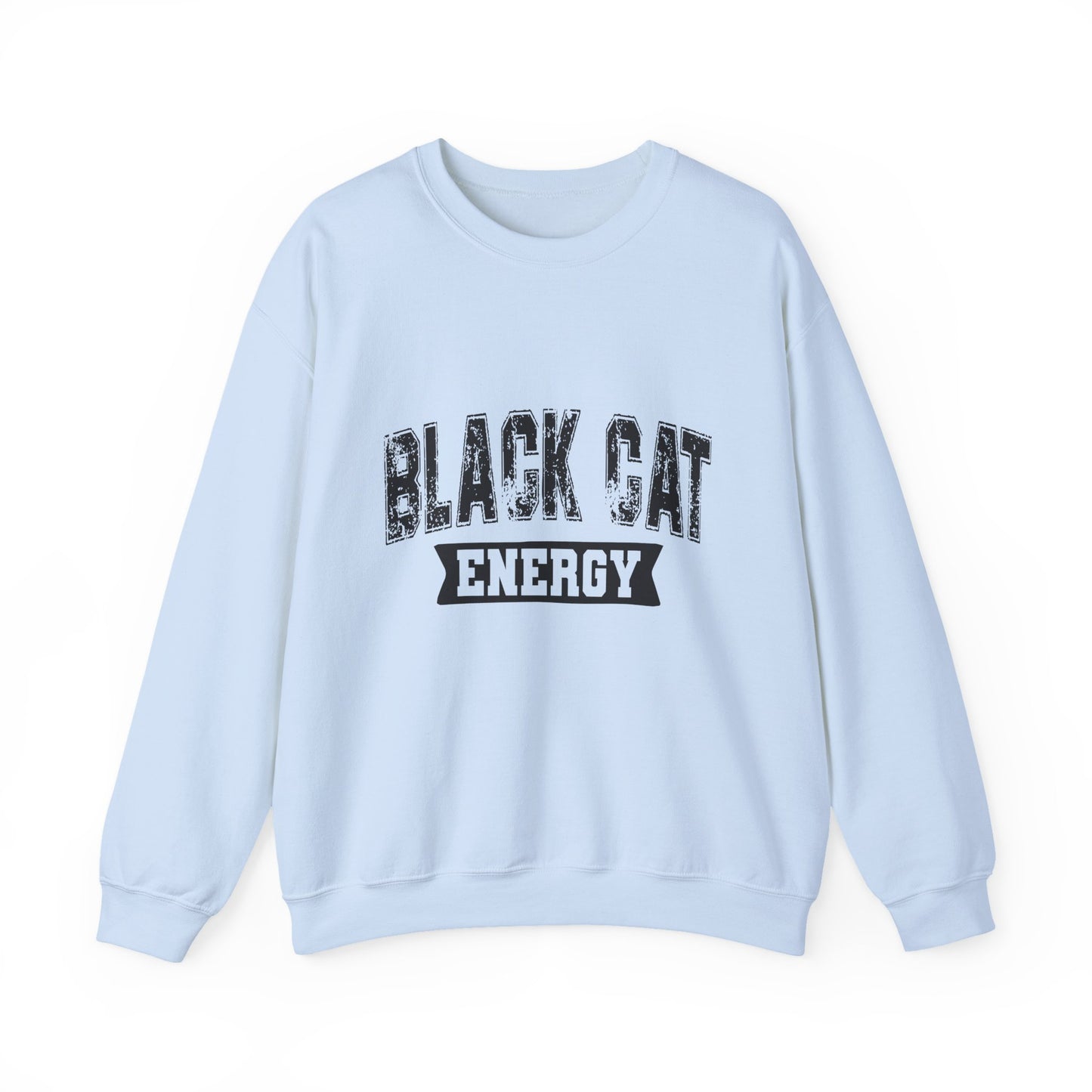 Black Cat Energy Crewneck Sweatshirt