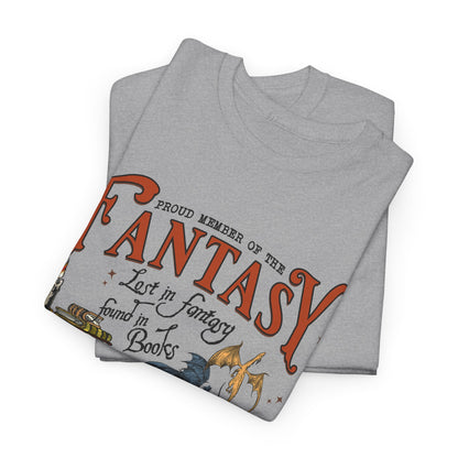 Fantasy Reader Society T-Shirt Booklover Tee
