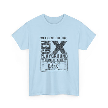 T-Shirt — 'Welcome to the Gen X Playground' Graphic Tee