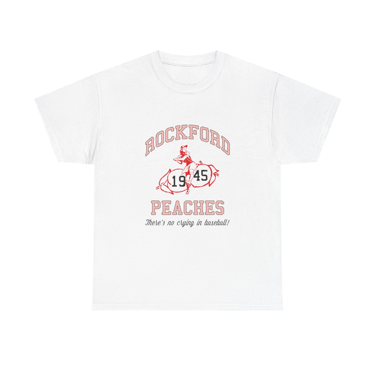 T-Shirt — Peaches 1945 Vintage Softball Retro Graphic Tee