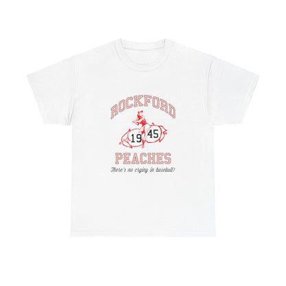 T-Shirt — Peaches 1945 Vintage Softball Retro Graphic Tee