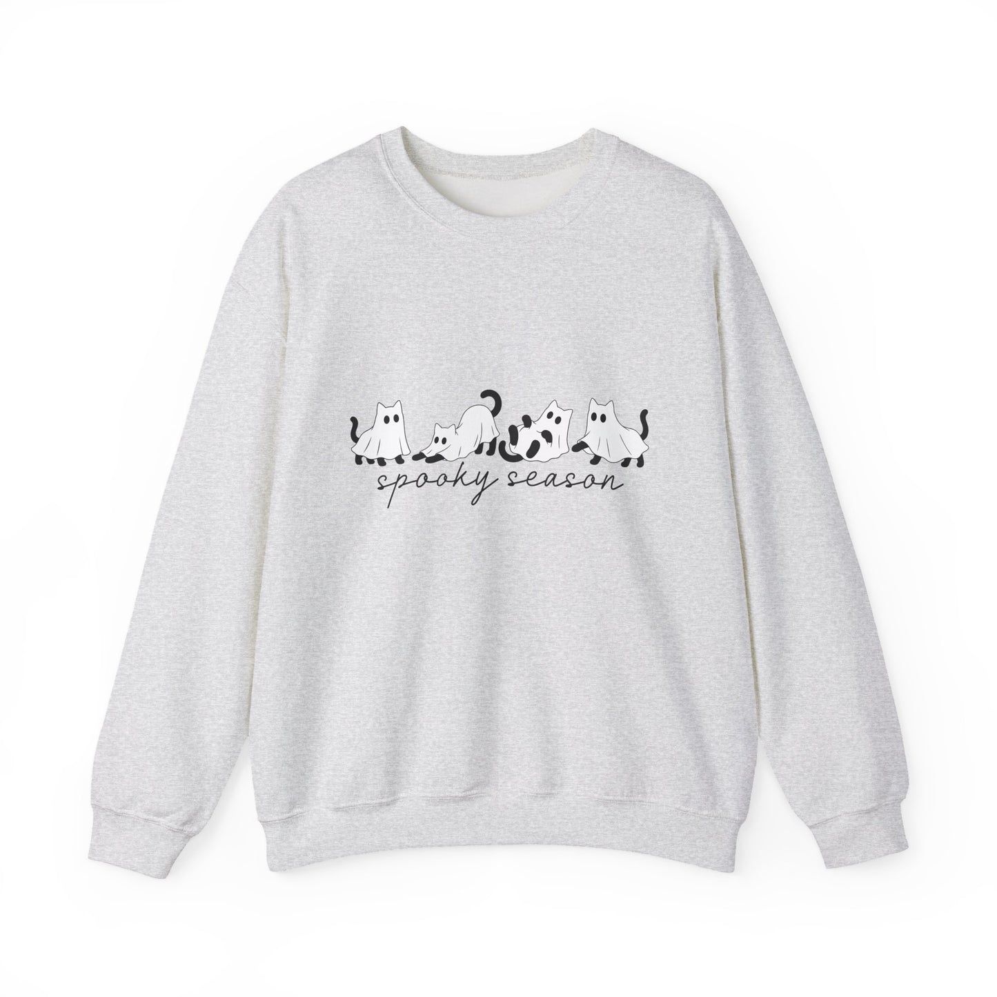 Spooky Season Cats Crewneck Sweatshirt