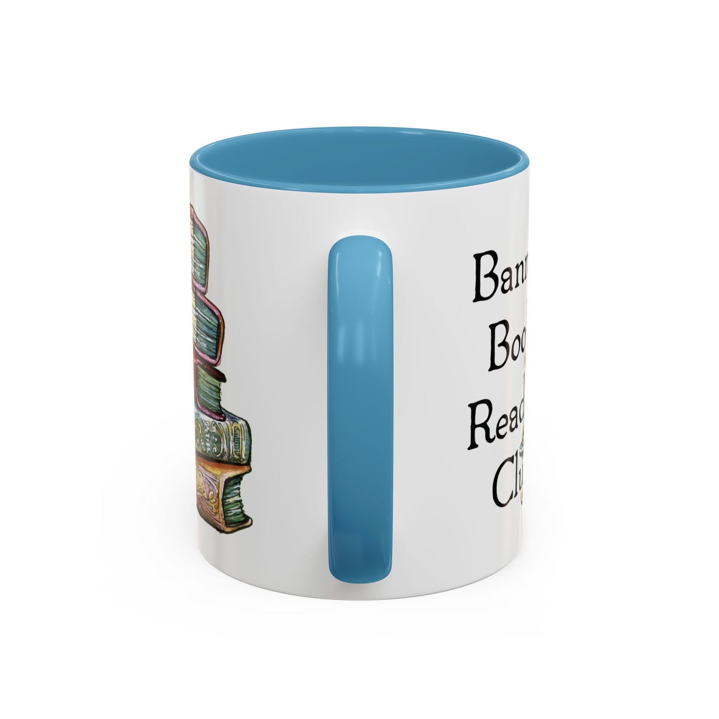 Banned Books Reading Club - Accent Coffee Mug (11, 15oz)