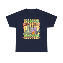 Dinosaur T‑Shirt — "Dinosaurs Didn't Read" Cute Retro Dino Graphic Tee