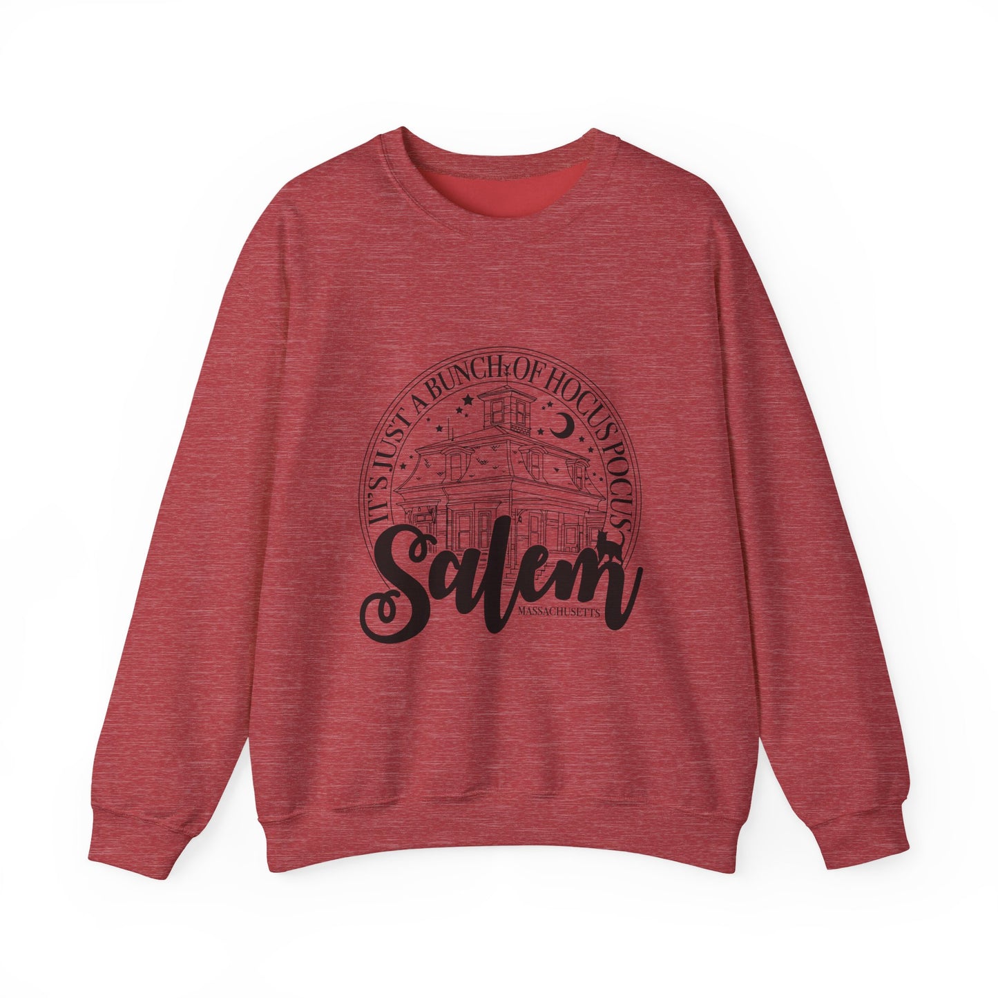 Salem Haunted House Crewneck Sweatshirt
