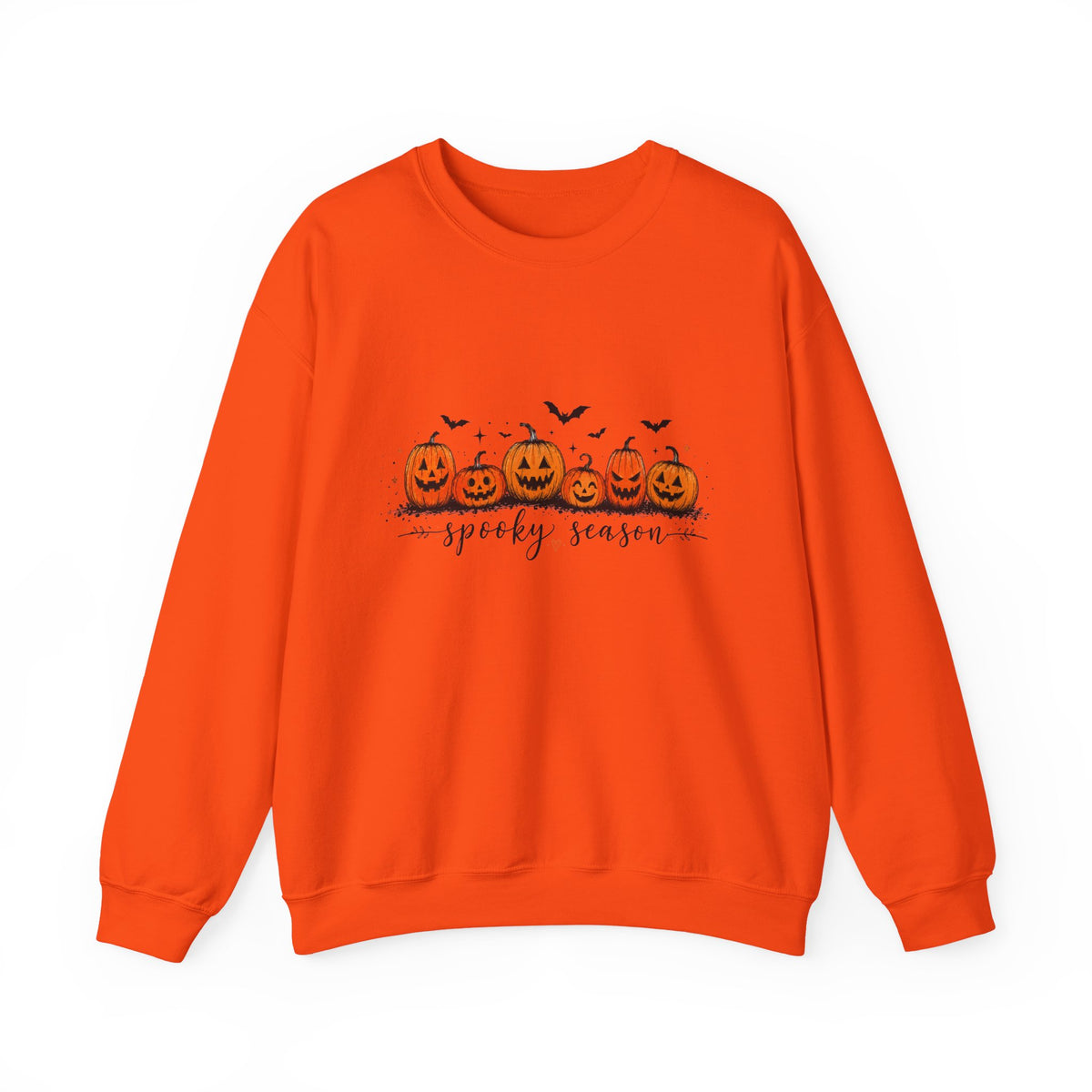 Spooky Season Pumpkin Crewneck Sweatshirt
