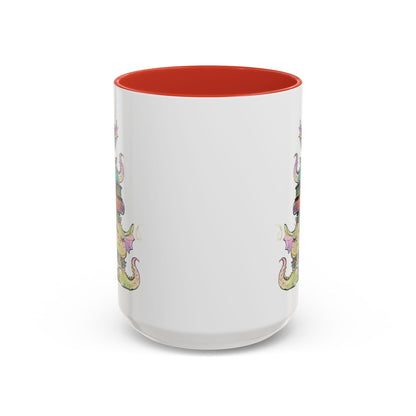Book Dragons - Accent Coffee Mug (11, 15oz)