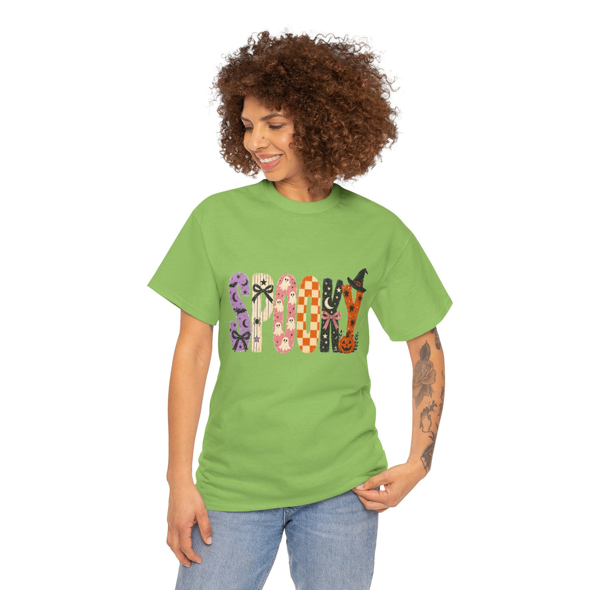 Spooky Halloween Spooky Letters Tee