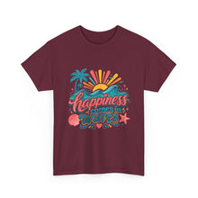 Happiness Comes in Waves T-Shirt — Beachy Summer Graphic Tee