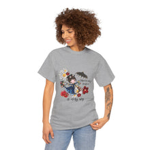 T-Shirt — 'Practically Perfect In Every Way' Floral Tee