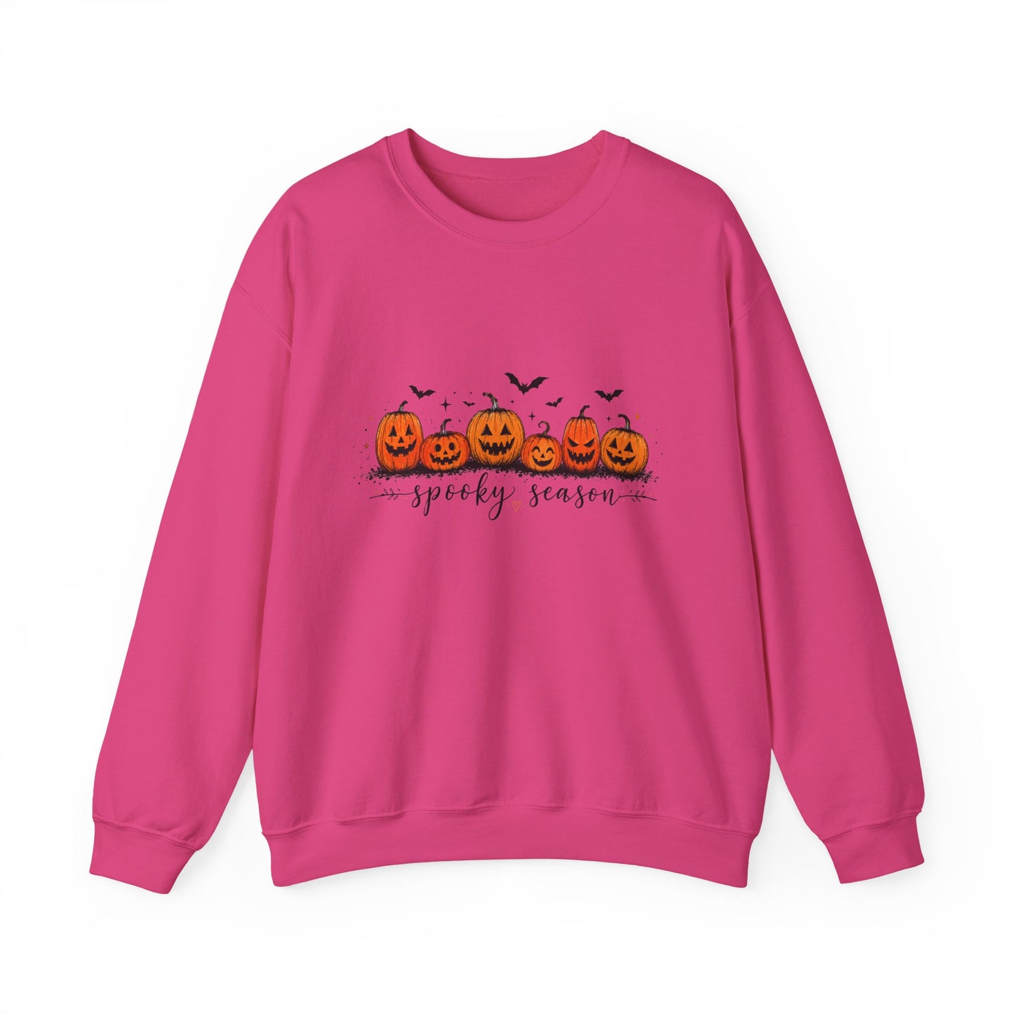 Spooky Season Pumpkin Crewneck Sweatshirt