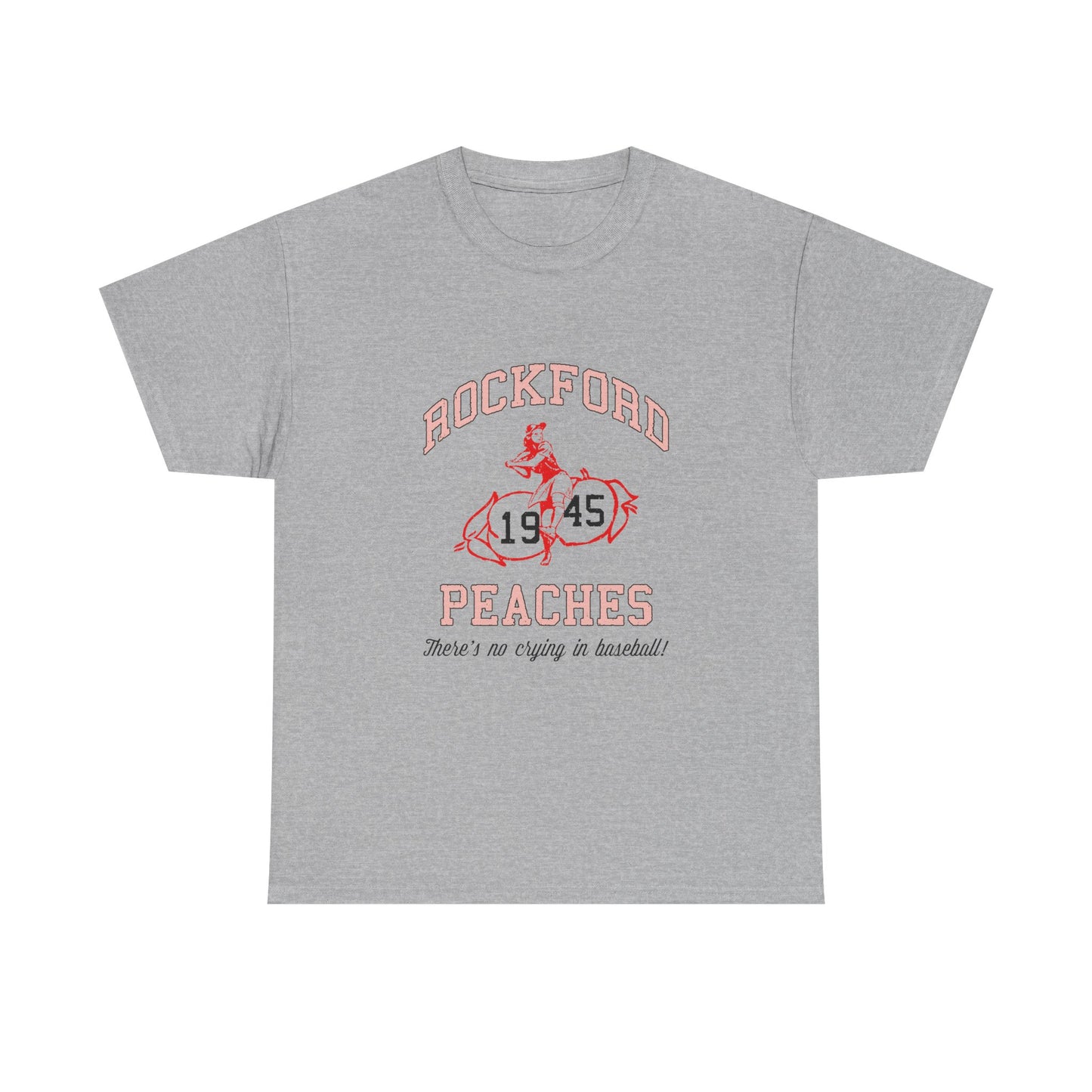 T-Shirt — Peaches 1945 Vintage Softball Retro Graphic Tee