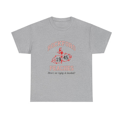 T-Shirt — Peaches 1945 Vintage Softball Retro Graphic Tee