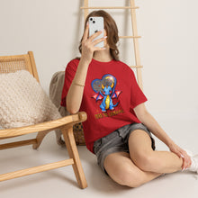Dragon Heart T‑Shirt — Cute Blue Dragon 'Here Be Dragons' Tee