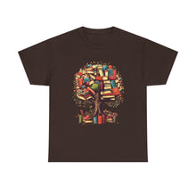 Book Tree T-Shirt – Literary Tree of Books Graphic Tee for Book Lovers