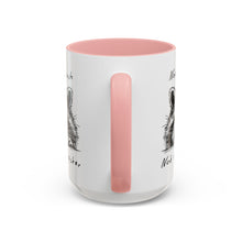 Not My Trash Not My Dumpster Raccoon Accent Coffee Mug