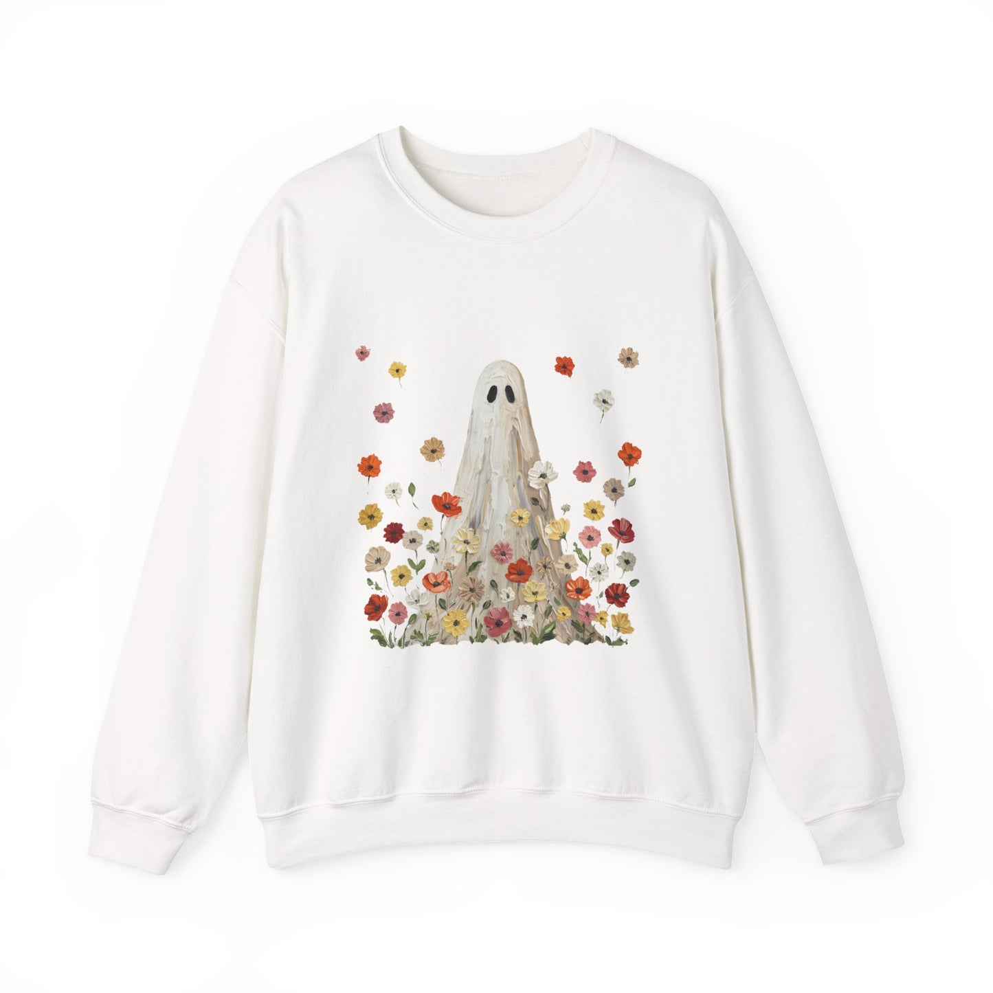 Ghost in Wildflowers Crewneck Sweatshirt