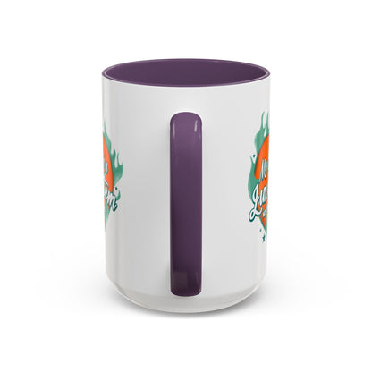 Customizable Accent Coffee Mug — "My Energy Is a Luxury Item" Heart Design