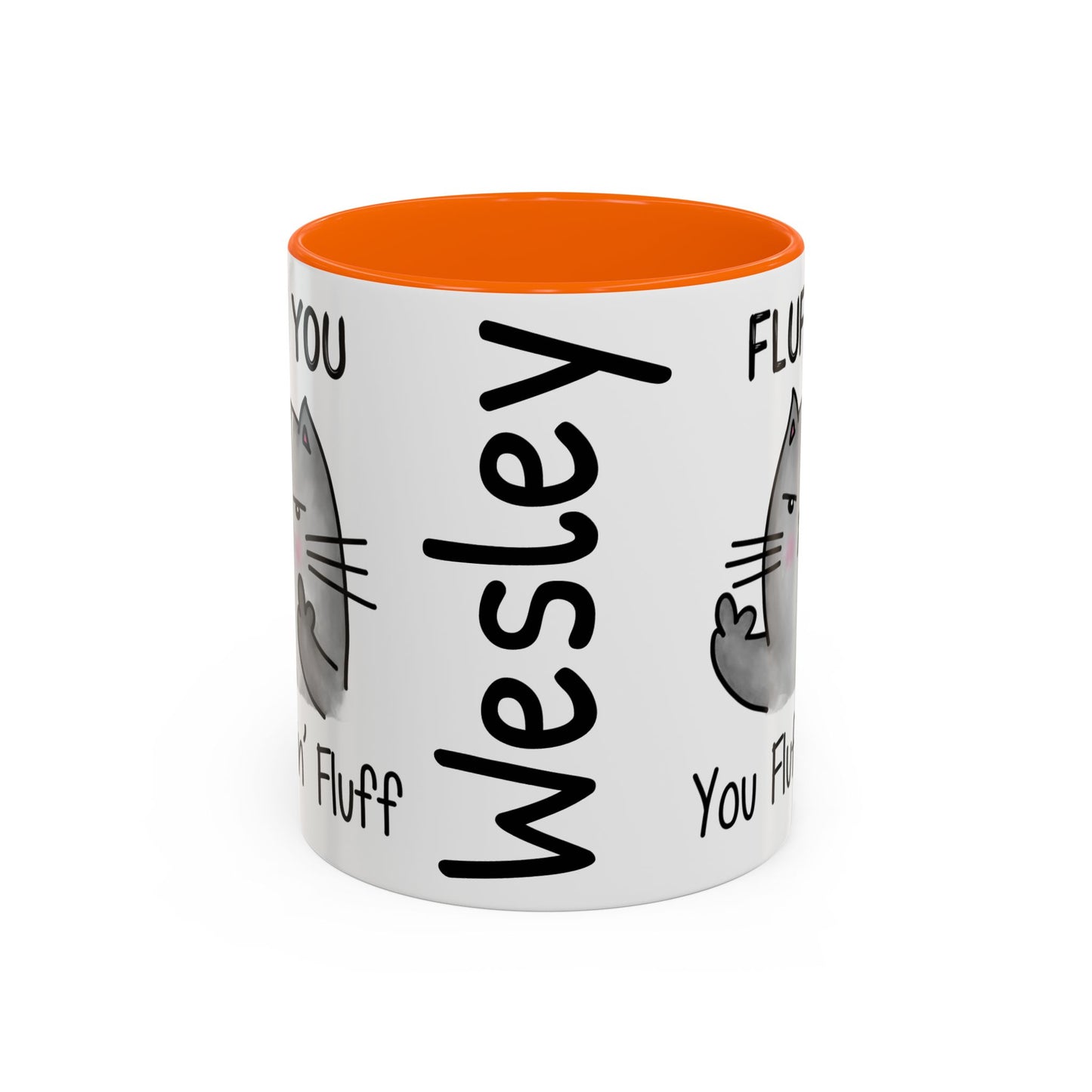 Customizable Fluff You - Accent Coffee Mug (11, 15oz)