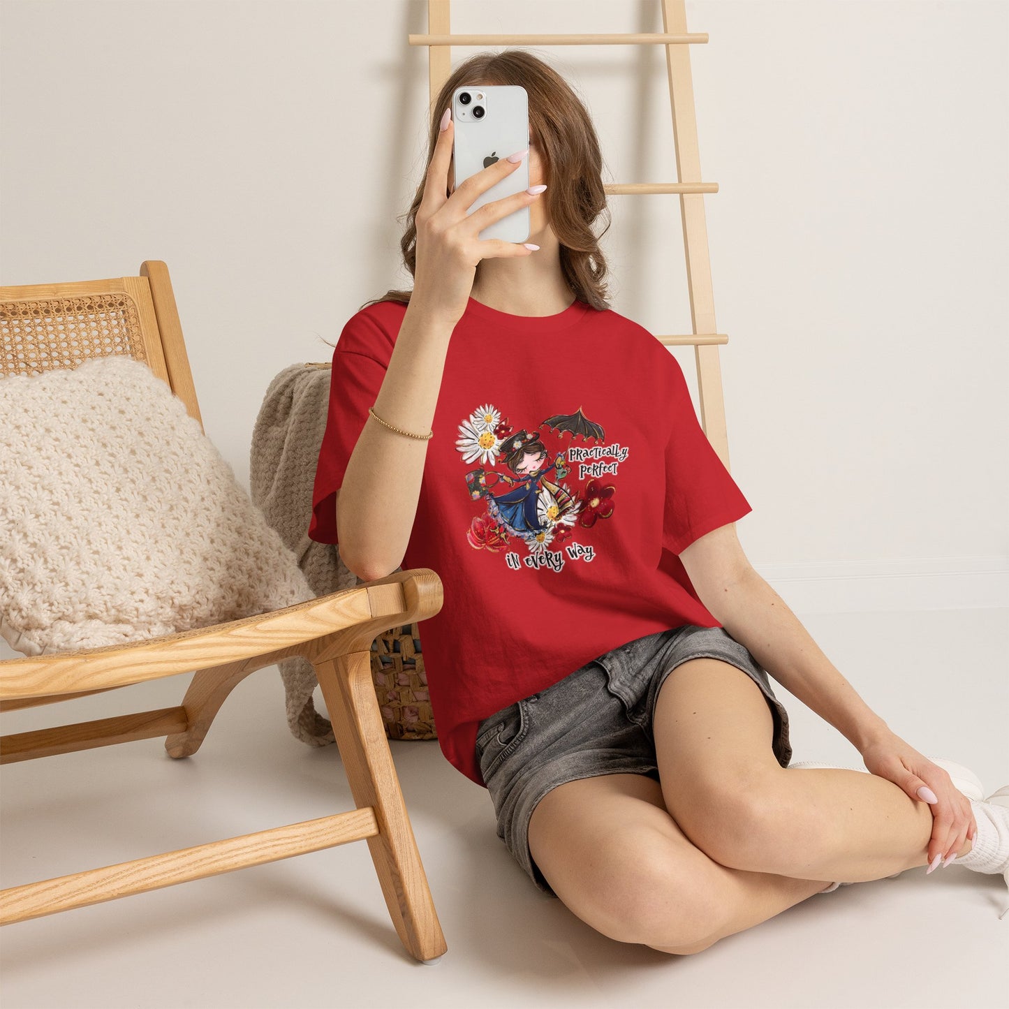 T-Shirt — "Practically Perfect in Every Way" Graphic Tee