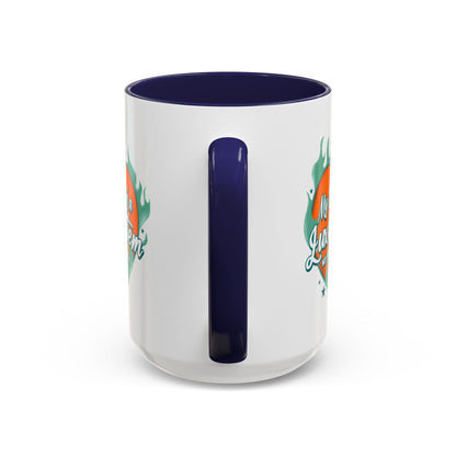 Customizable Accent Coffee Mug — "My Energy Is a Luxury Item" Heart Design