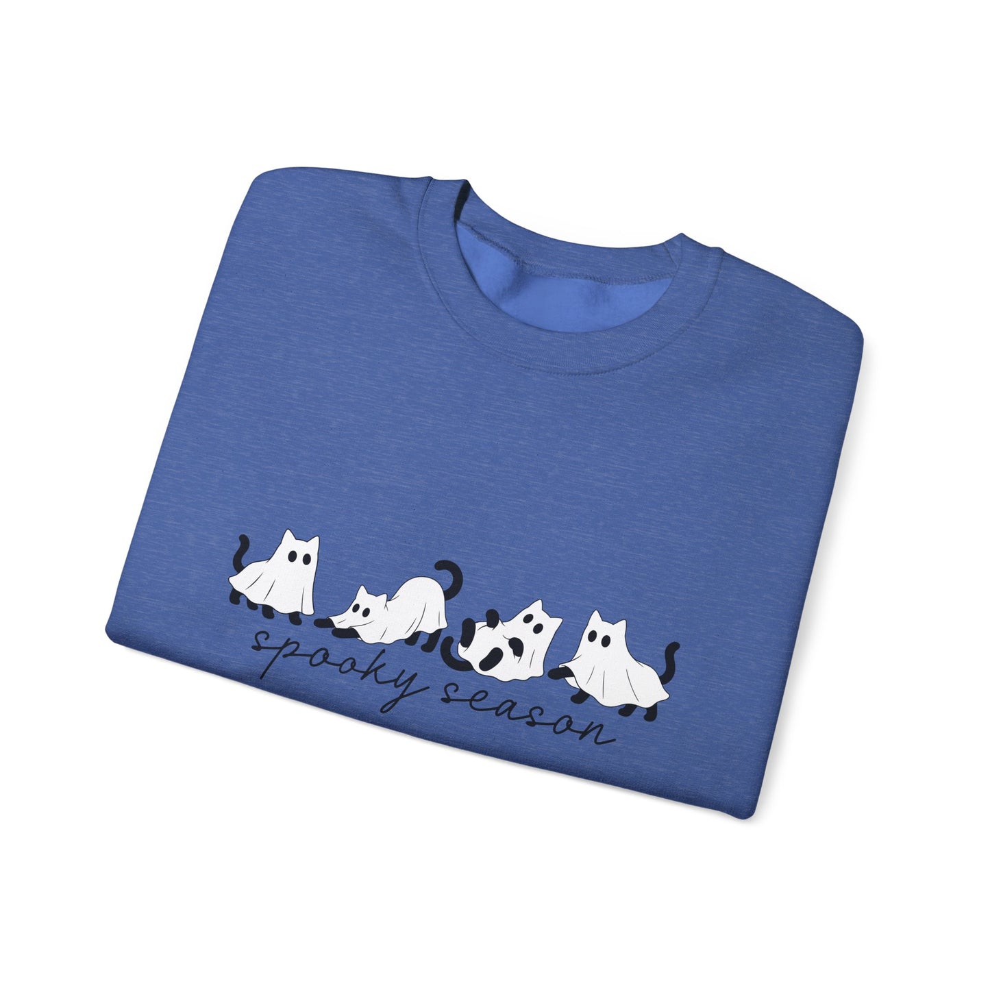 Spooky Season Cats Crewneck Sweatshirt