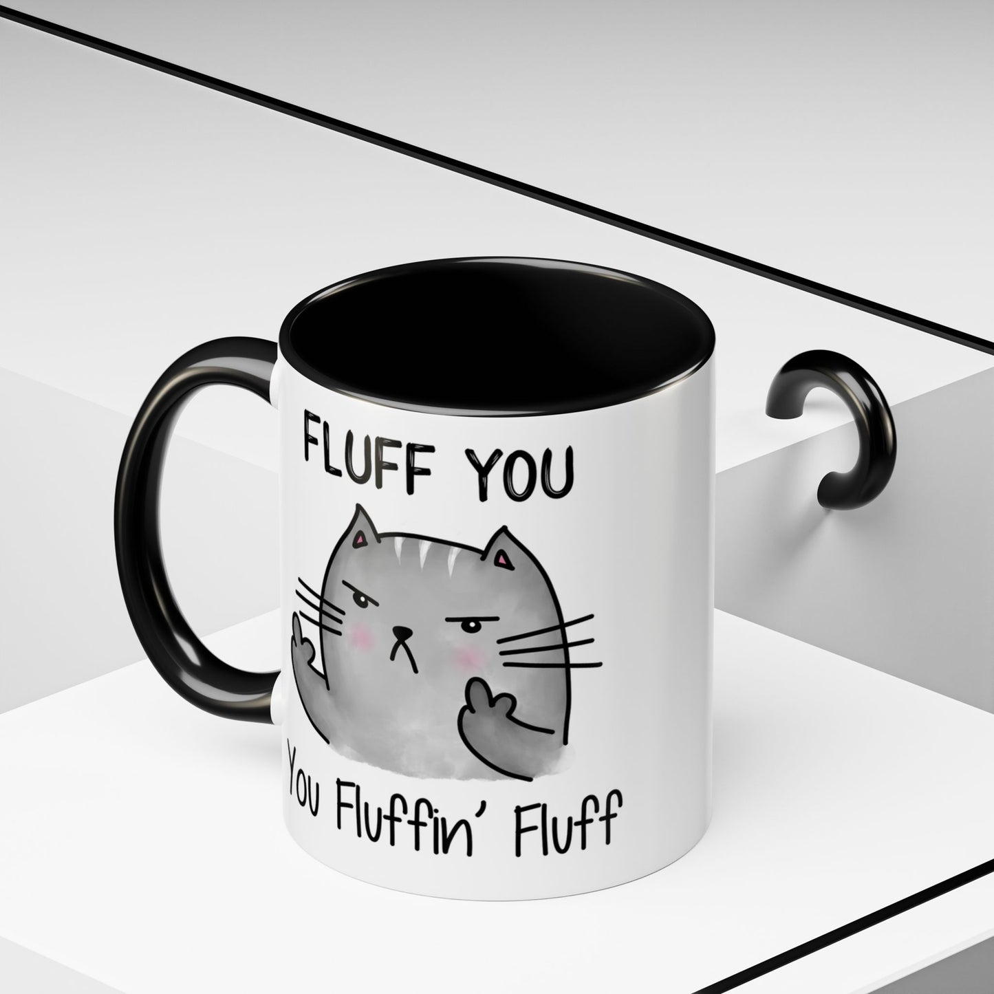 Fluff You - Accent Coffee Mug (11, 15oz)