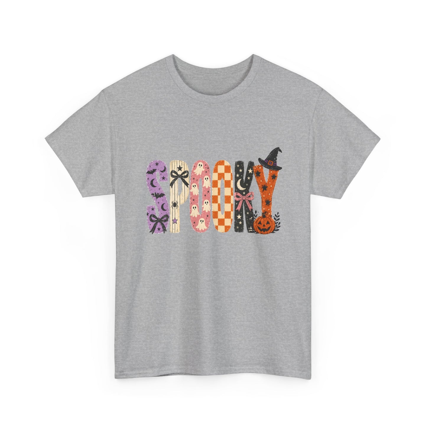 Spooky Halloween Spooky Letters Tee